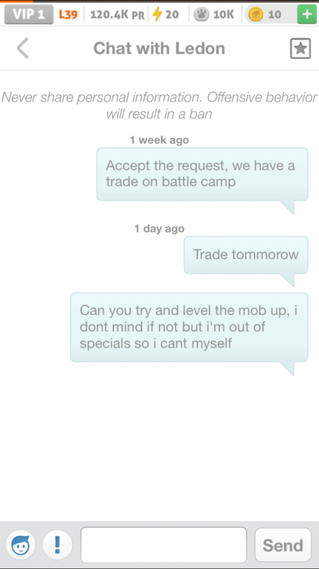 They're active but have ignored all messages, the trade was supposed to happen yesterday