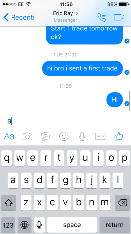 No answer me ..not sent or accept trade..Hi is online but no answer