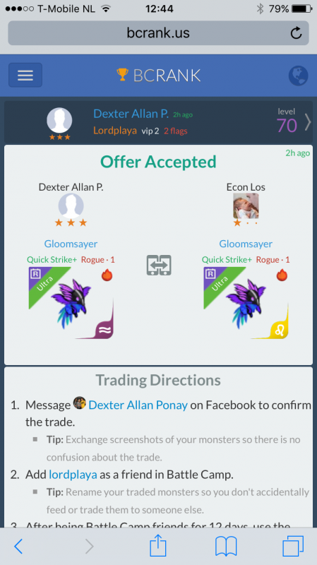 trade offer