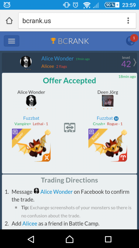 trade offer