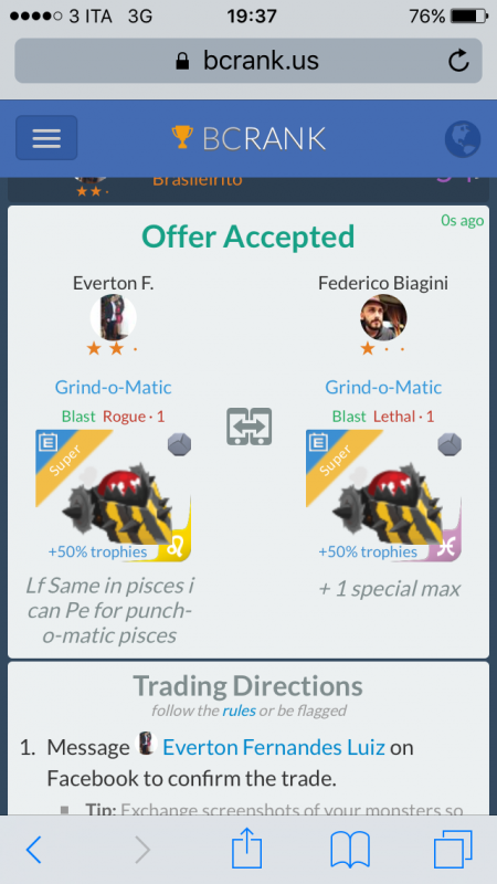 trade offer