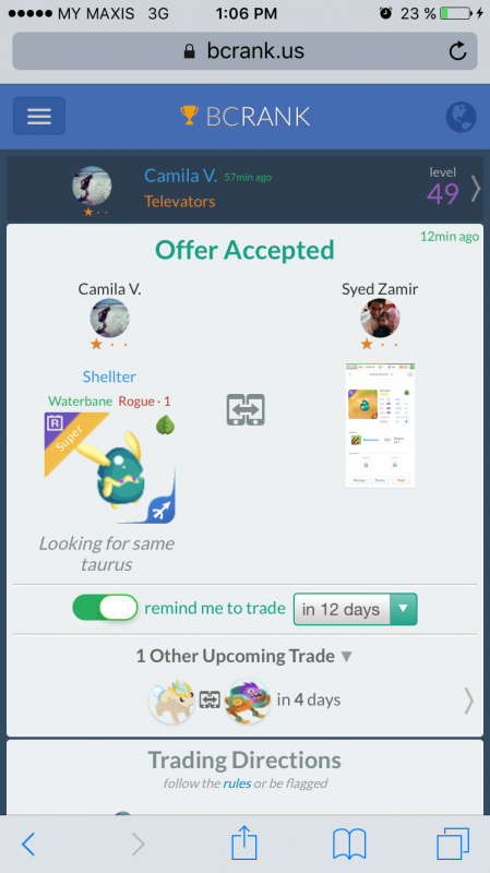 trade offer