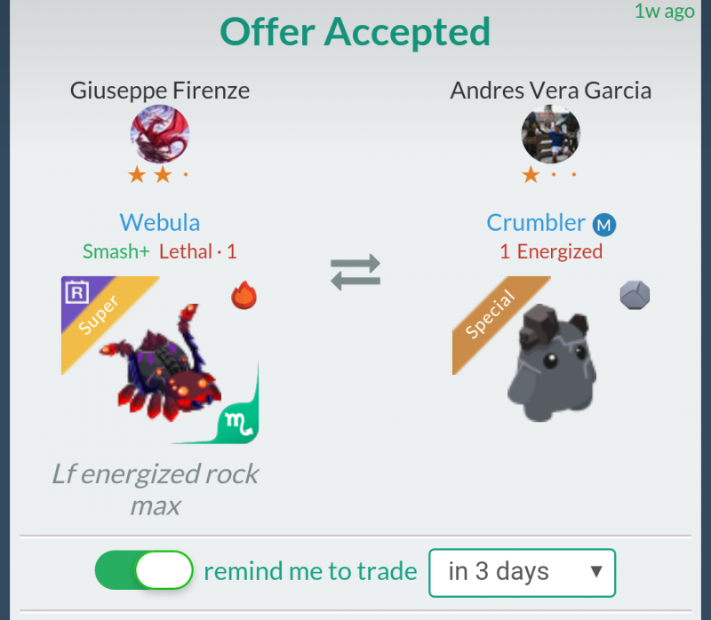 trade offer