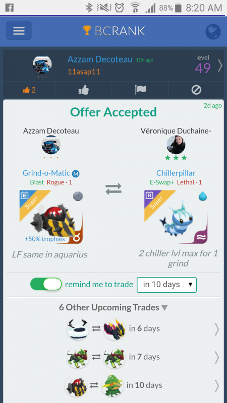trade offer