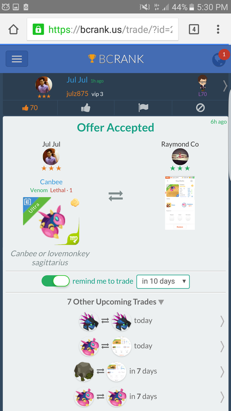 trade offer