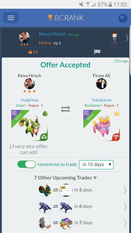 trade offer