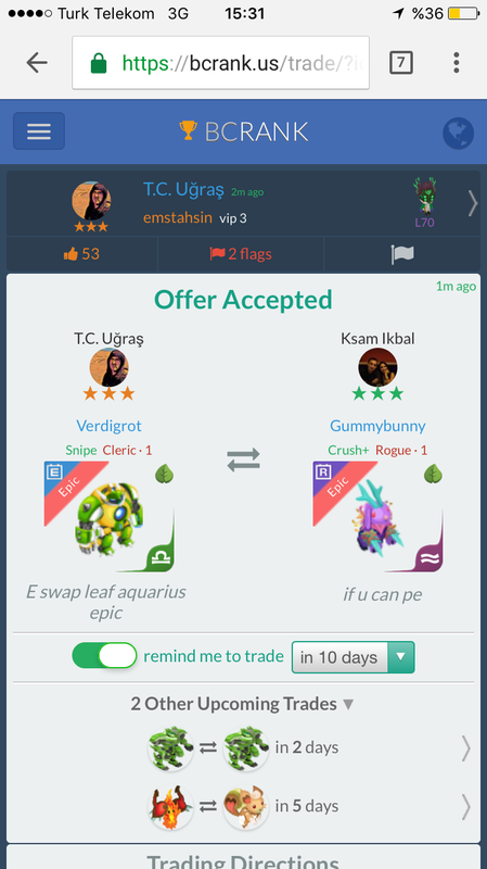 trade offer