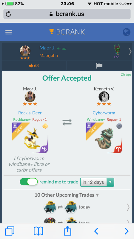 trade offer