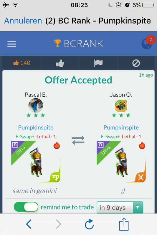trade offer