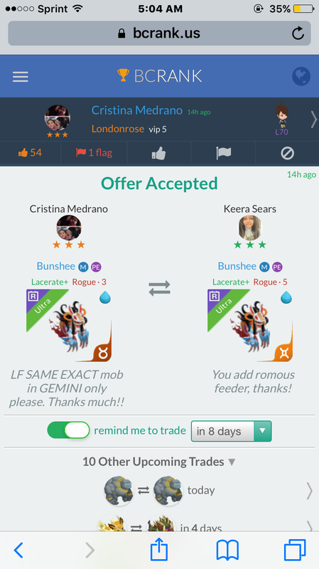 trade offer