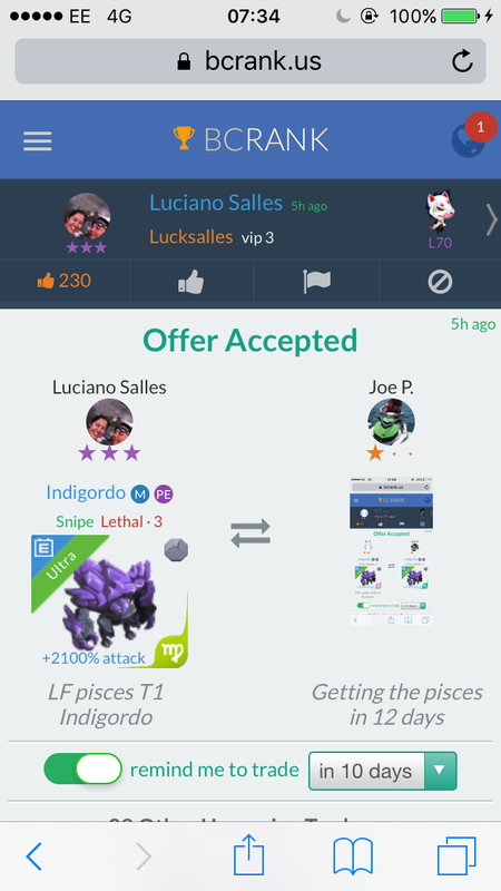 trade offer