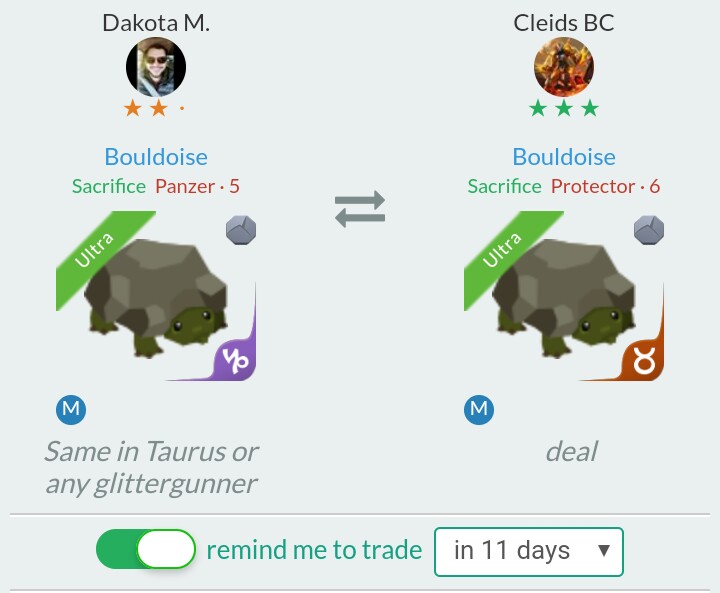 trade offer
