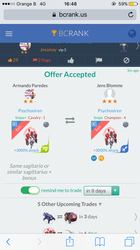 trade offer