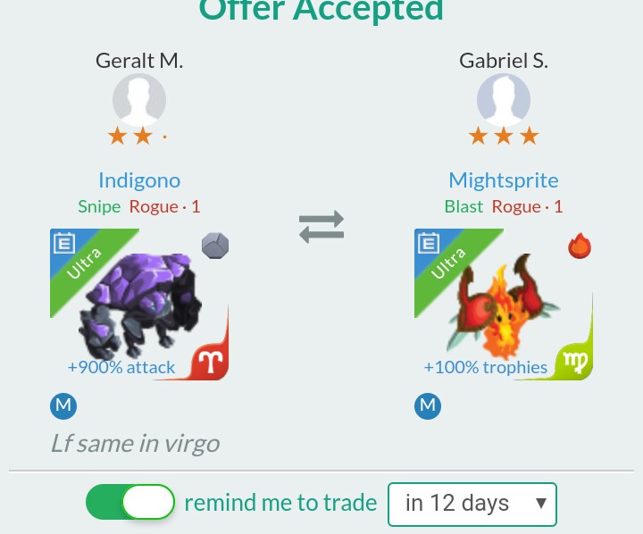 trade offer