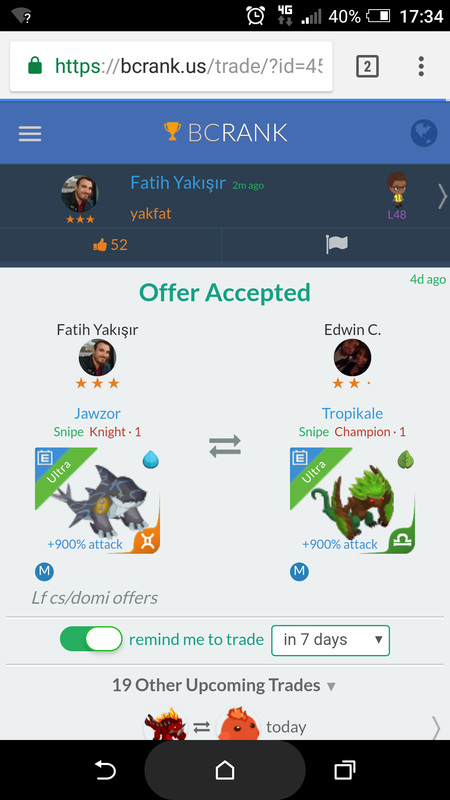 trade offer