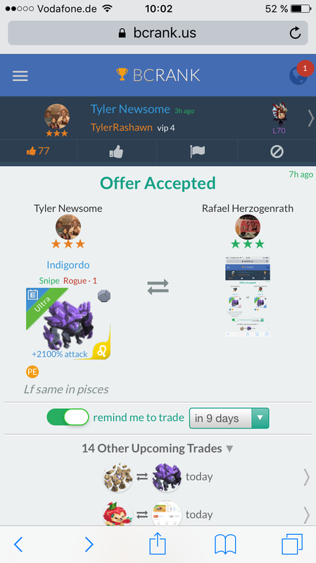 trade offer