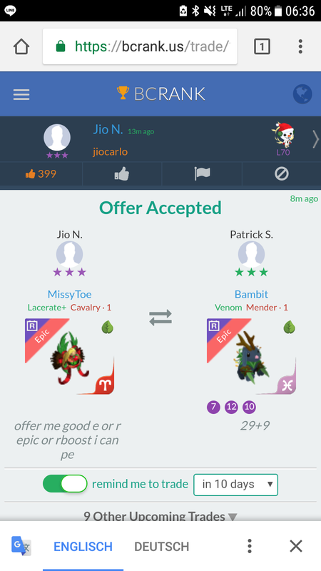 trade offer