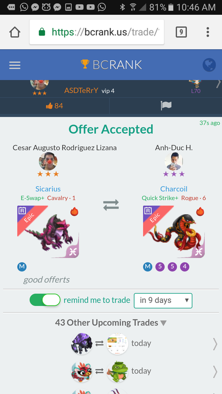 trade offer