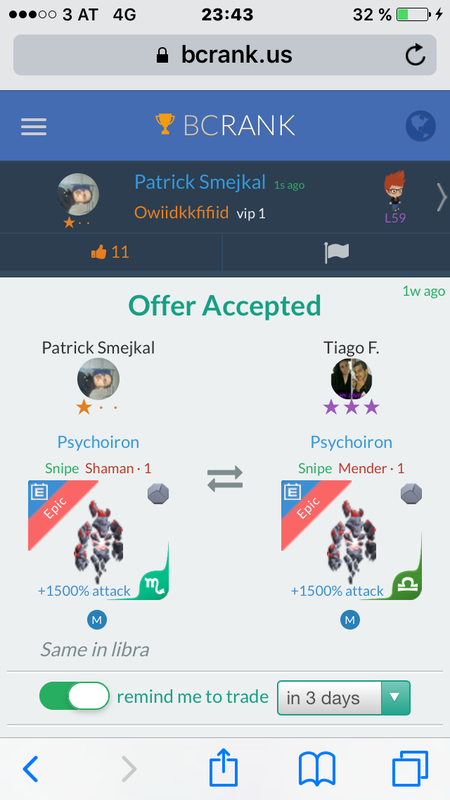 trade offer