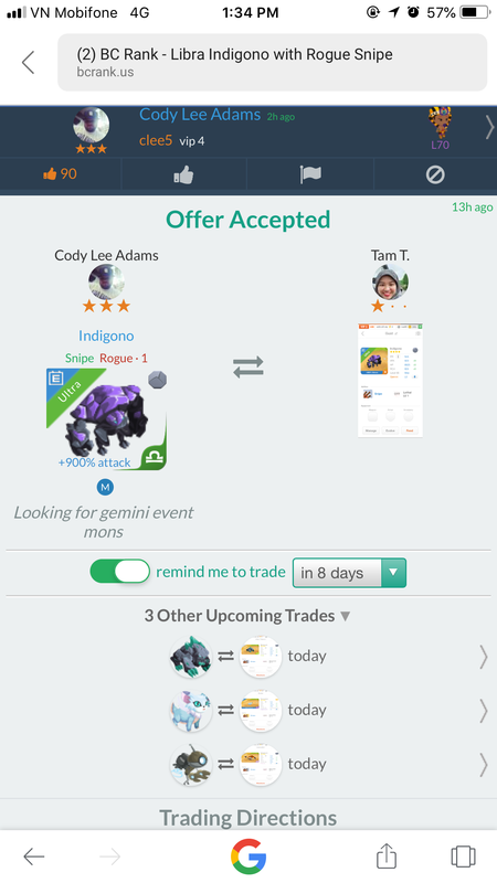 trade offer