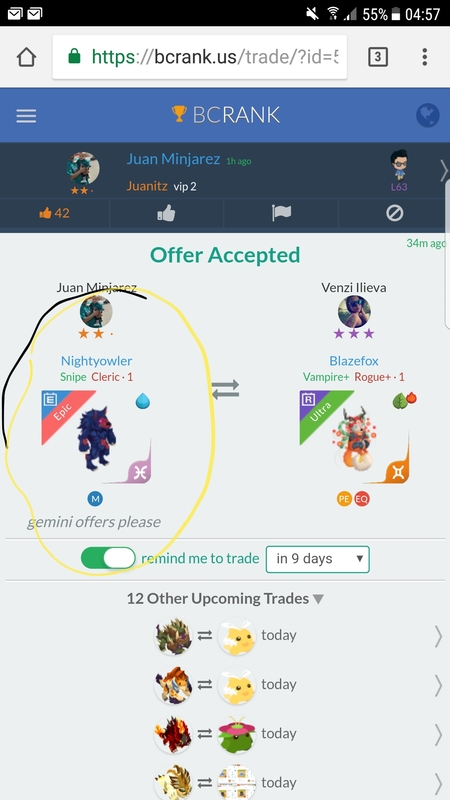 trade offer