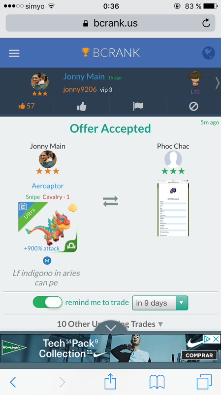 trade offer