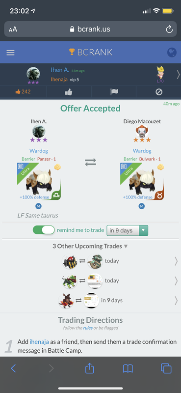 trade offer