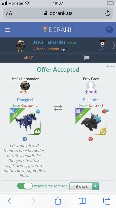 trade offer
