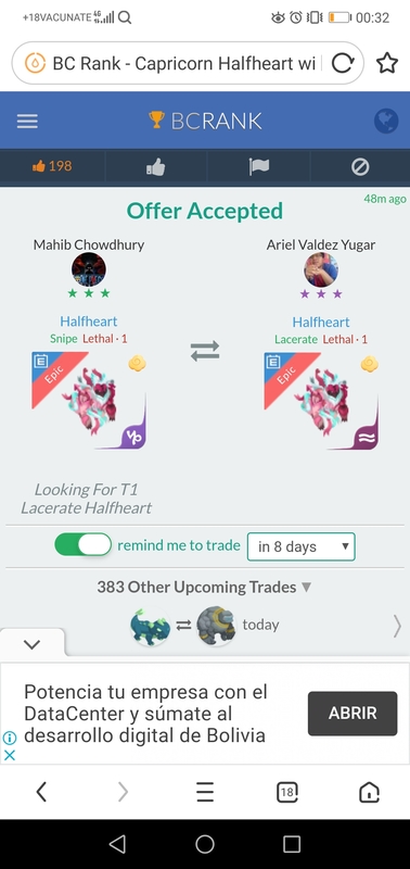trade offer