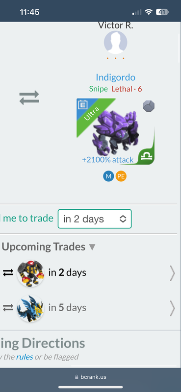 trade offer