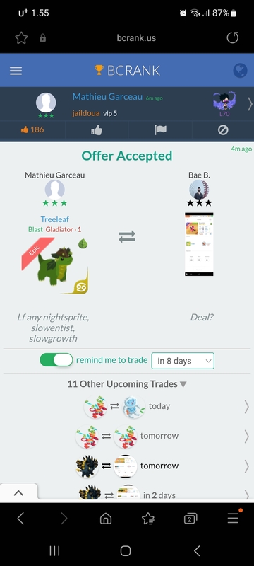 trade offer