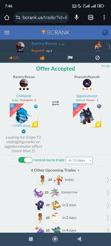 trade offer