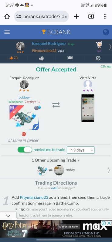 trade offer