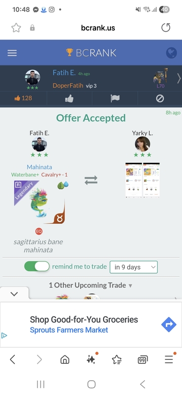 trade offer
