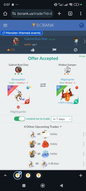 trade offer