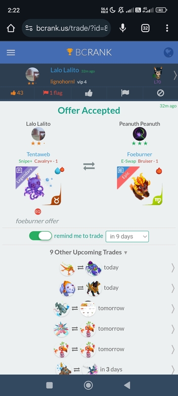 trade offer