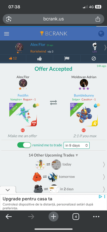 trade offer