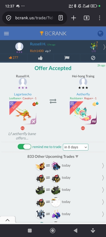 trade offer