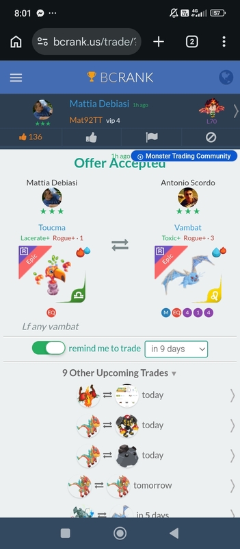 trade offer