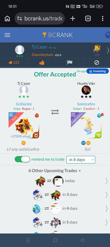 trade offer