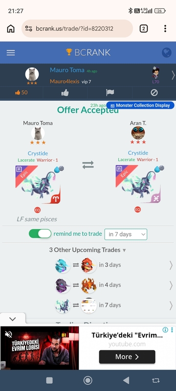 trade offer