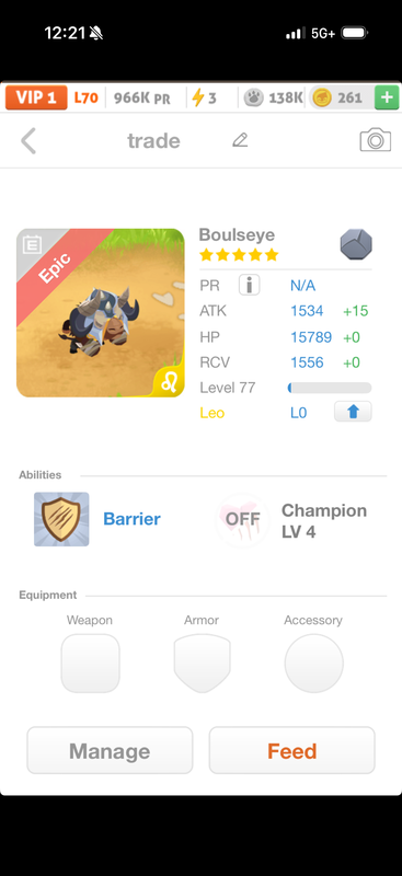trade offer
