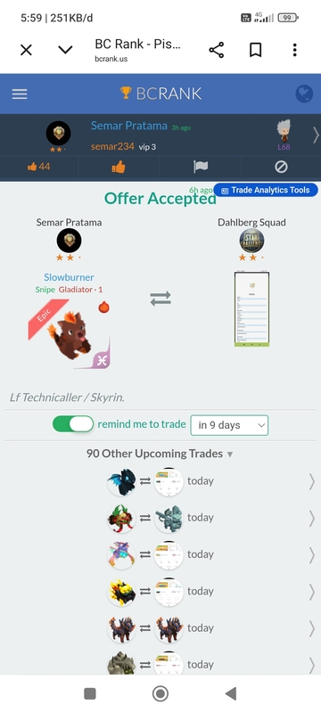 trade offer