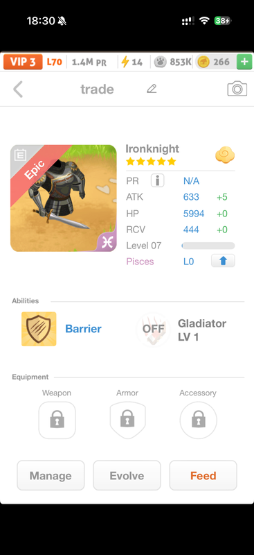 trade offer