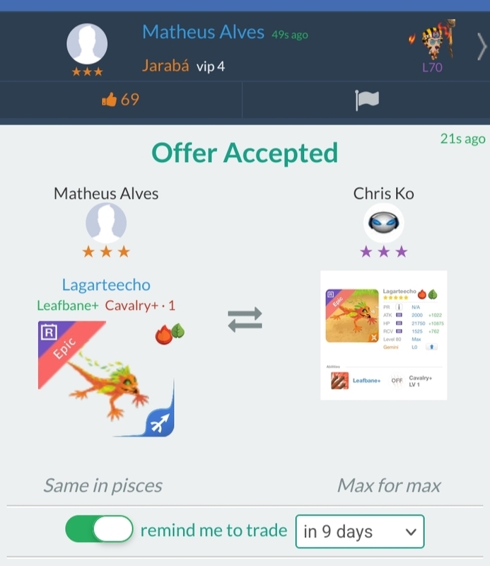 trade offer