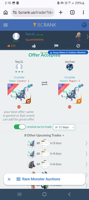 trade offer