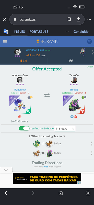 trade offer