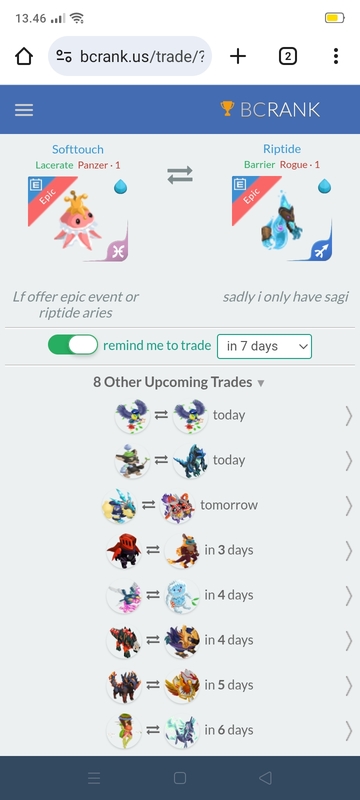 trade offer